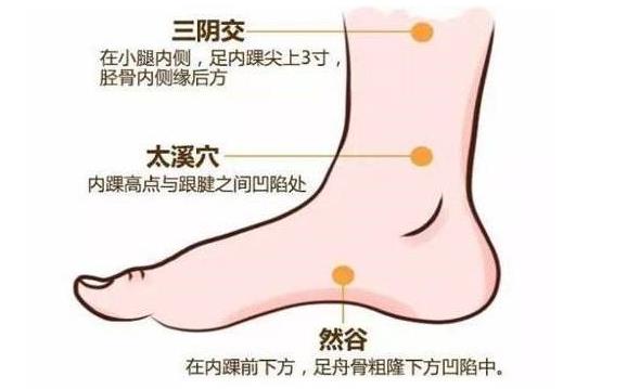 中醫推拿培訓學校：按摩太溪穴補腎養精