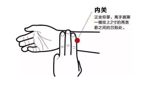 暈車(chē)嘔吐怎么辦？可按內(nèi)關(guān)穴來(lái)緩解