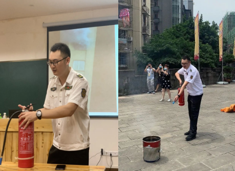 六合學校黨支部組織在校師生員工開展消防培訓與演練